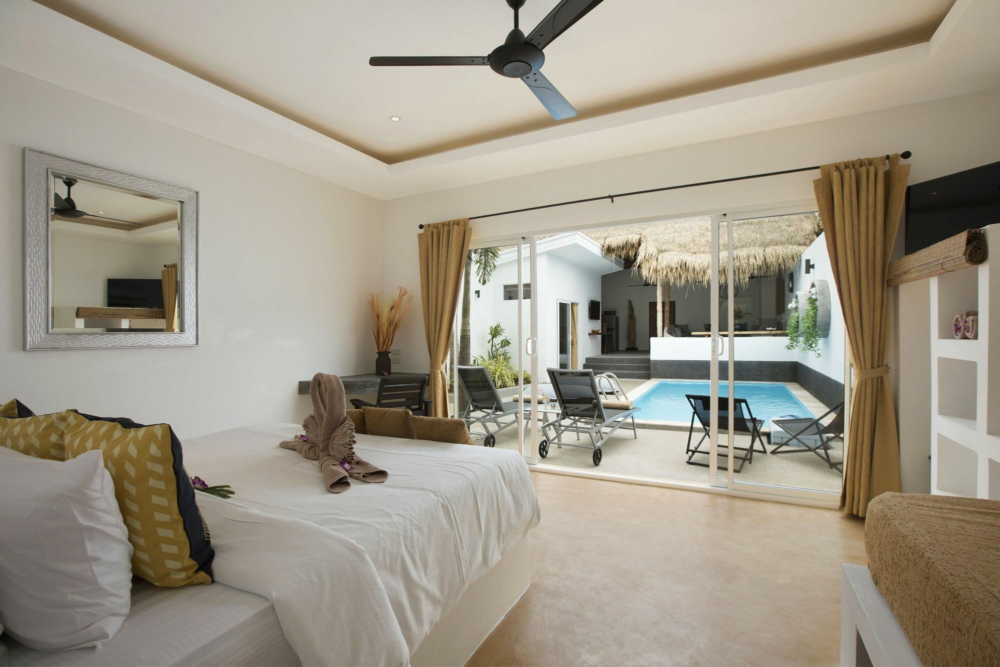 Aditaya Pool Beach Villas Bophut Exterior foto